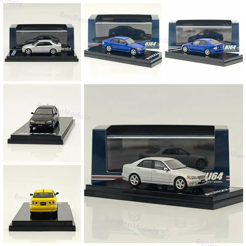 1/64 Hobby Japan ALTEZZA RS200 (E10) 1998 Diecast Model Car Limited