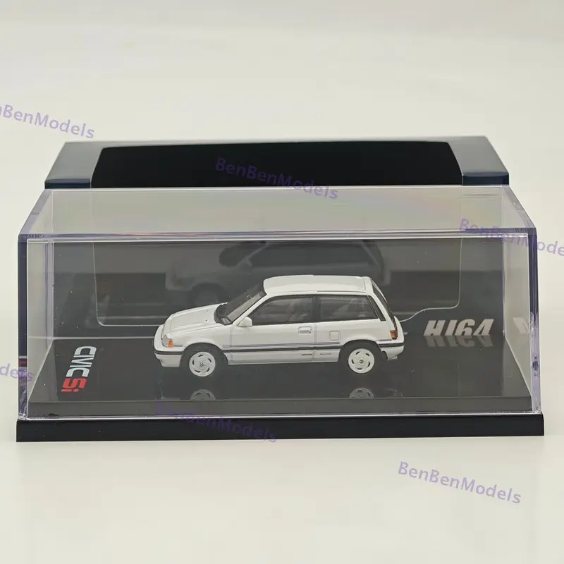 1/64 Hobby Japan AT Late Version Special Edition White Diecast Metal Car