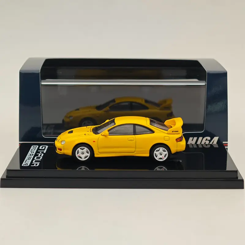 1/64 Hobby Japan CELICA GT-FOUR ST205 JDM STYLE Yellow HJ642064AY Diecast