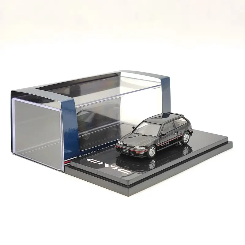 1/64 Hobby Japan (EF9) SiR Ⅱ HJ641031ABK Diecast Model Car Black