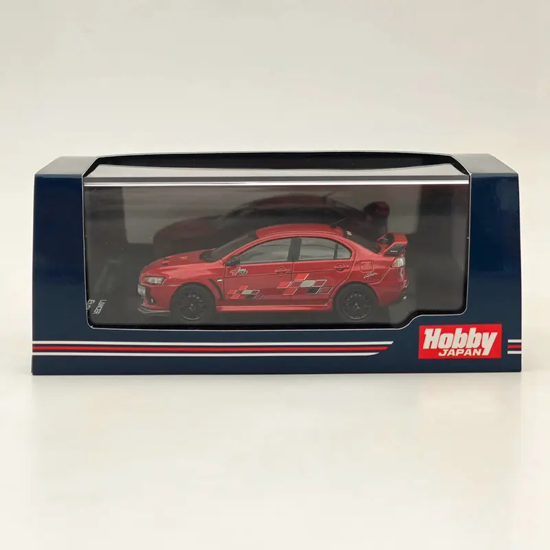 1/64 Hobby Japan Lancer Evolution X RALLIART Red Diecast Model Car
