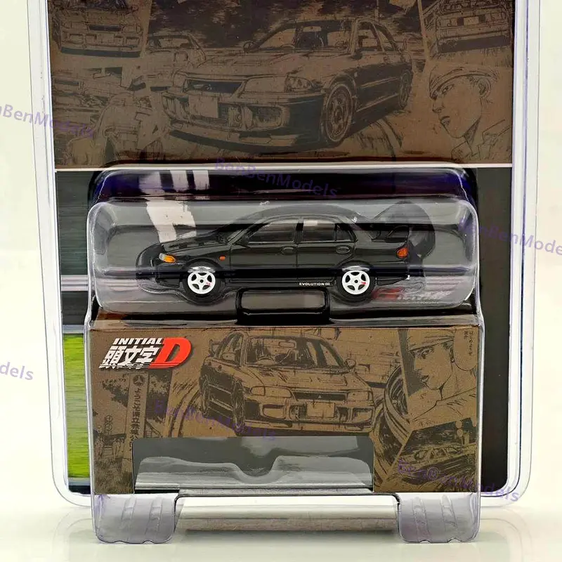 1/64 Hobby Japan Lancer RS Evolution III INITIAL D HJDMD004 Black