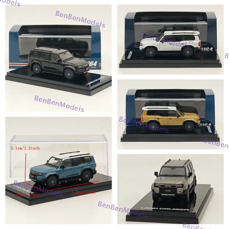 1/64 Hobby Japan Land Cruiser 250 (LHD) Diecast Model Car Limited