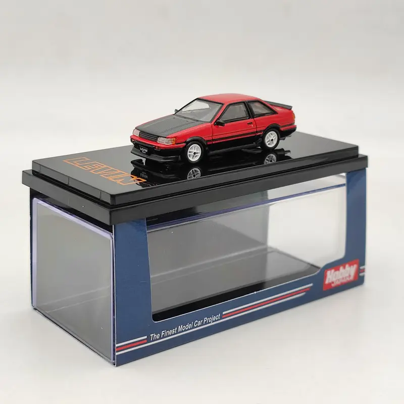 1/64 Hobby Japan LEVIN AE86 2 Door TOM'S IGETA WHEEL HJ641035TRK Diecast Model Toys Car Limited Collection Gift