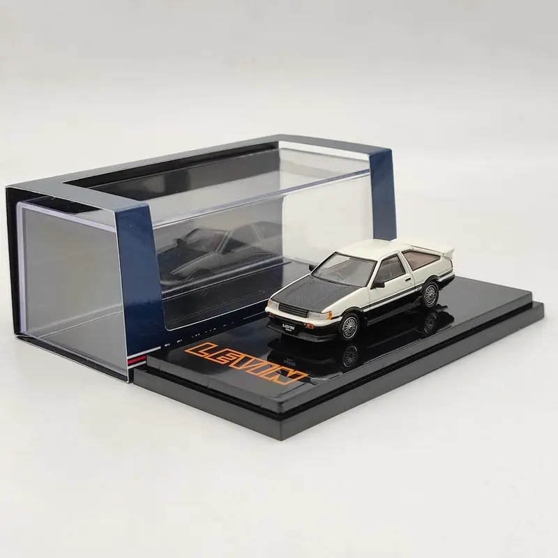 1/64 Hobby Japan LEVIN AE86 3 Door CUSTOM White HJ641037CWK Diecast Model Toys Car Limited Collection Gift