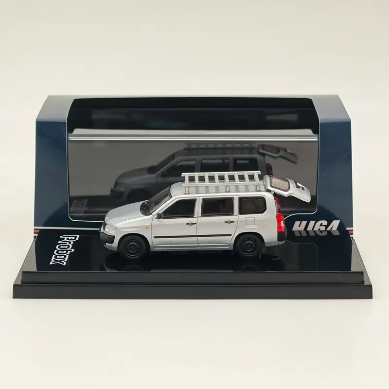 1/64 Hobby Japan PROBOX Customized ver. w/ROOF CARRIER Silver HJ642062S