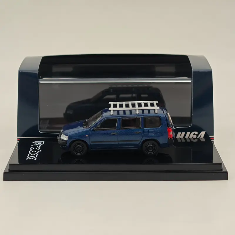 1/64 Hobby Japan PROBOX Customized ver. with ROOF CARRIER Blue HJ642062BL