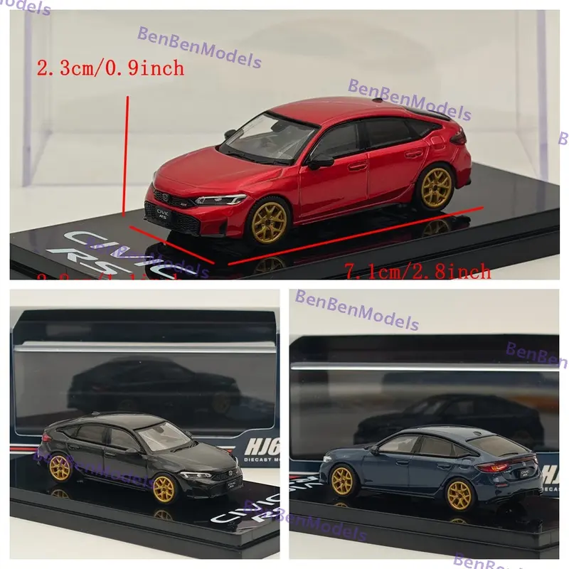 1/64 Hobby Japan RS Customized Version Diecast Model Cars Limited