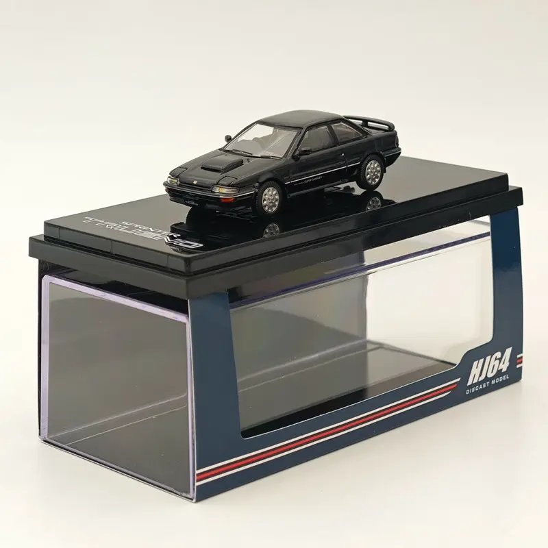 1/64 Hobby Japan SPRINTER TRUENO GT-Z AE92 Black Metallic Diecast Model