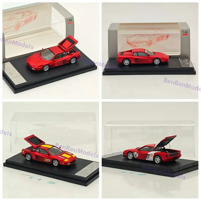 1/64 Hone Model Testarossa F110 LHD Diecast Model Car Limited Collection