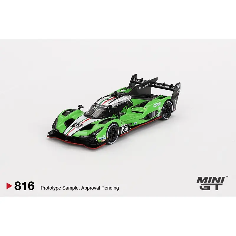 1/64 Lamborghini SC63 #63 Iron Lynx 2024 IMSA Sebring 12 Hrs