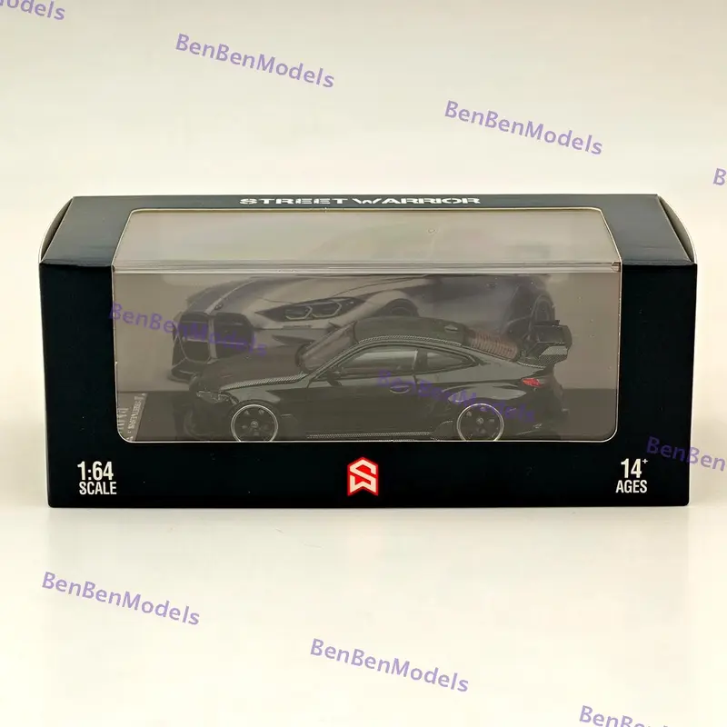 1/64 SW M4 Black Diecast Models Car Limited Collection