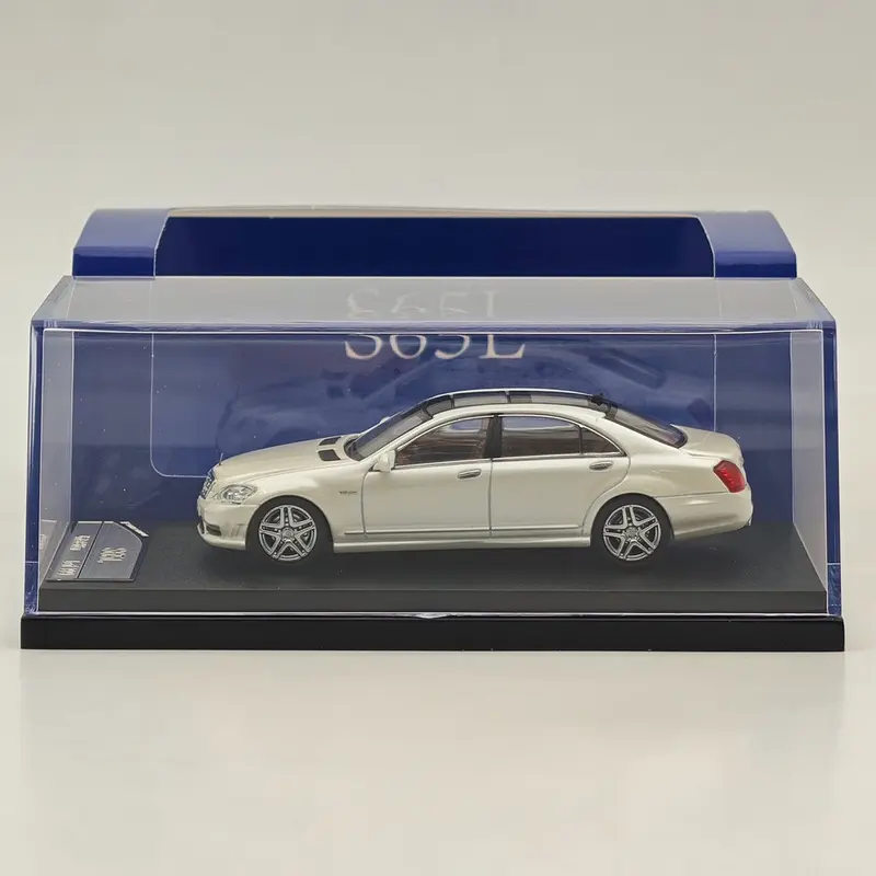 1/64 SW S Class S65L V12 White Sedan Sports Diecast Models Car