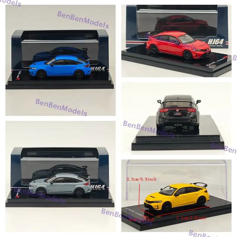 1/64 TYPE R (FL5) Diecast Model Car Limited Collection Hobby Japan