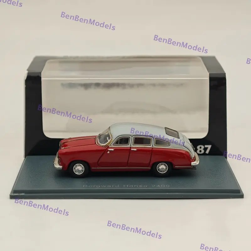 1/87 NEO SCALE MODELS Hansa 2400 Resin Car Limited Collection Red