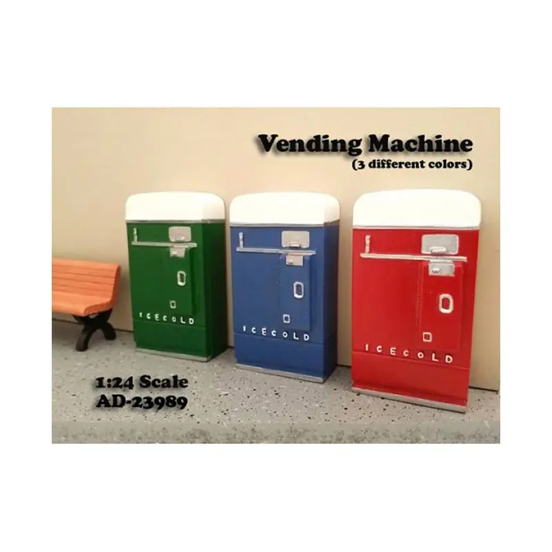 1 Piece Vending Machine Accessory Diorama Green For 1
