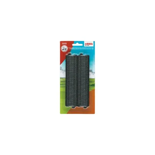 172MM STGHT PLAS TRK 6/PK