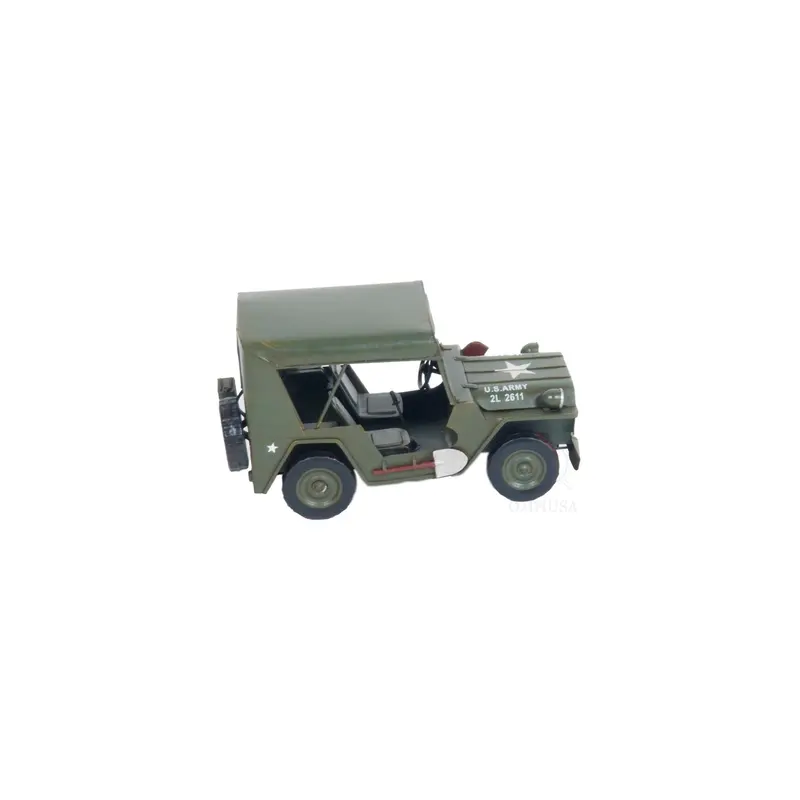 1940 Willys Quad Overland Jeep Model Car Metal
