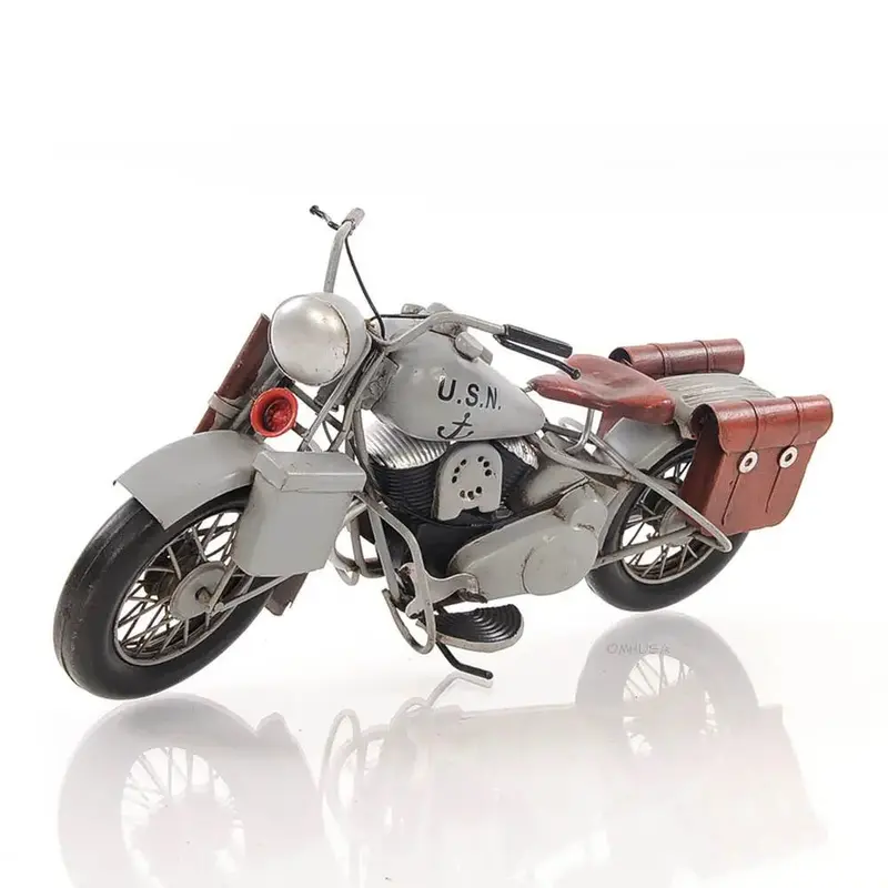 1942 Indian Model 741 Grey Motorcycle 1