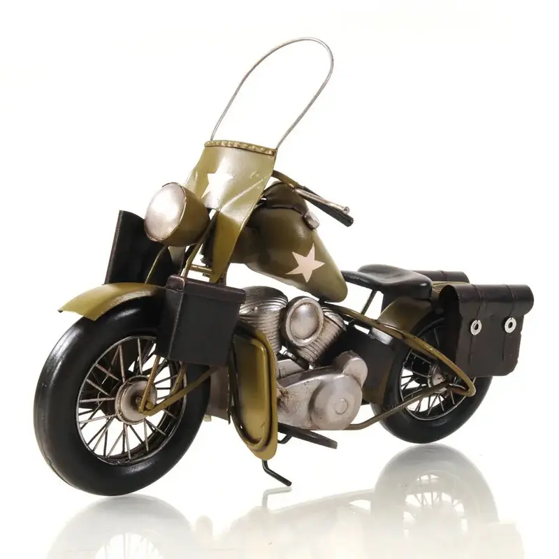 1942 Yellow Motorcycle 1