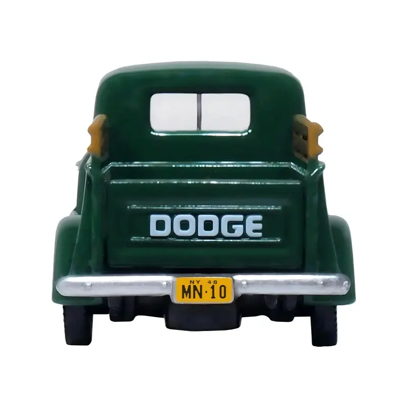 1948 Dodge B-1B Pickup Truck Green "Railway Express Agency" 1/87 (HO) Scale Diecast Model Car by Oxford Diecast