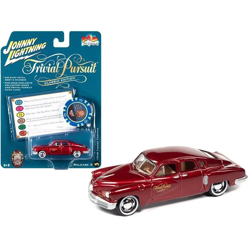 1948 Tucker Torpedo Red Maroon Metallic "Tucker