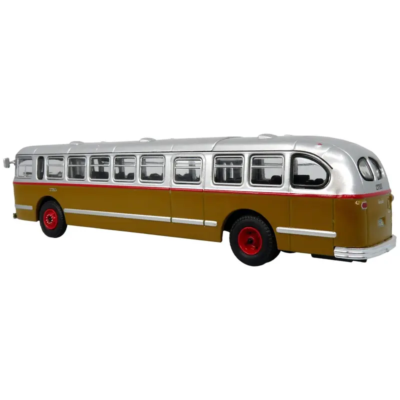 1952 CCF-Brill CD-44 Transit Bus STM (Societe de Transport de Montreal) "S-Laurent" "Vintage Bus & Motorcoach Collection" 1/87 (HO) Diecast Model by Iconic Replicas