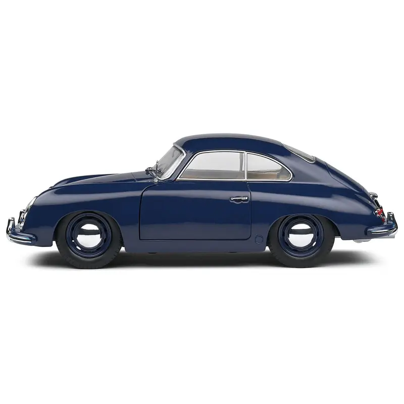 1953 Porsche 356 Pre-A Petrol Blue 1/18 Diecast Model Car by Solido
