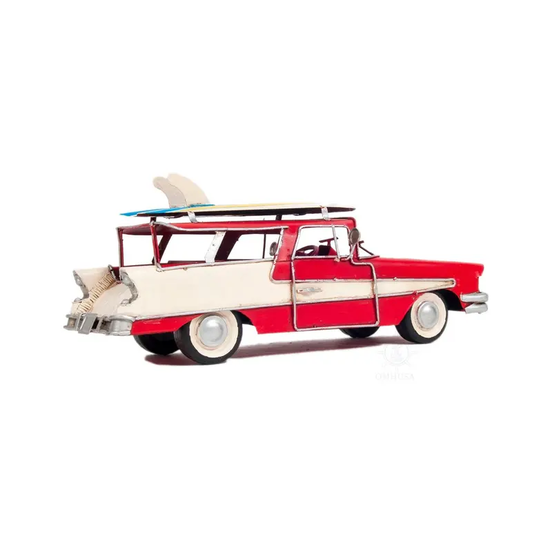 1957 Ford Country Squire Station Wagon Red
