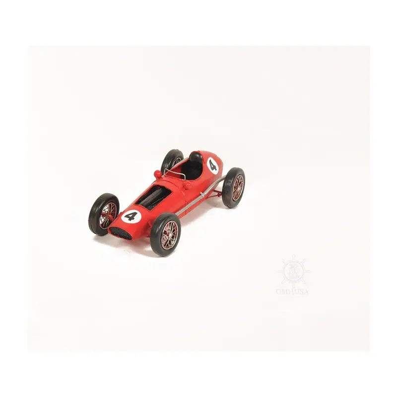 1958 Ferrari 246 F1 Model Red Metal Handmade