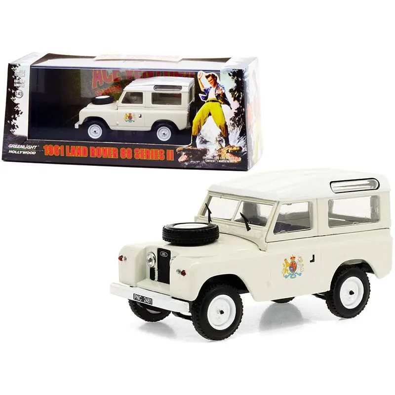 1961 Land Rover 88 Series II Station Wagon Cream with White Top "Ace Ventura 2