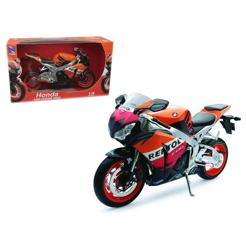 2009 Honda CBR1000RR "Repsol" 1/6 Diecast Motorcycle Model by New Ray