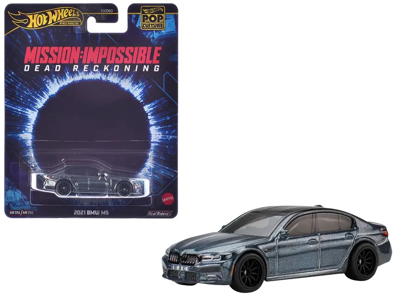 2021 BMW M5 Gray Metallic with Black Top "Mission