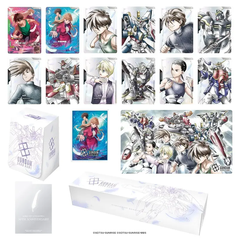 2026 Gundam Card Game TCG Chinese Premium Set Gundam Wing PB01 Sealed Box