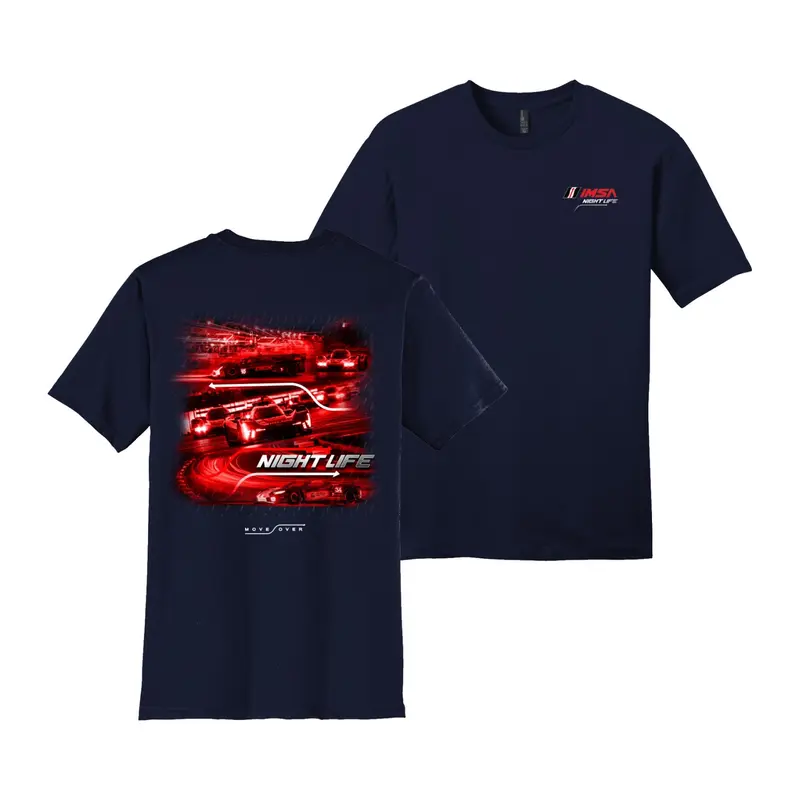 2026 IMSA Night Life Tee - Navy