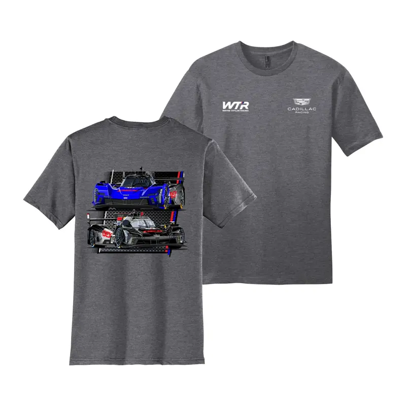 2026 Wayne Taylor Racing GTP Cars Tee - Heather Charcoal