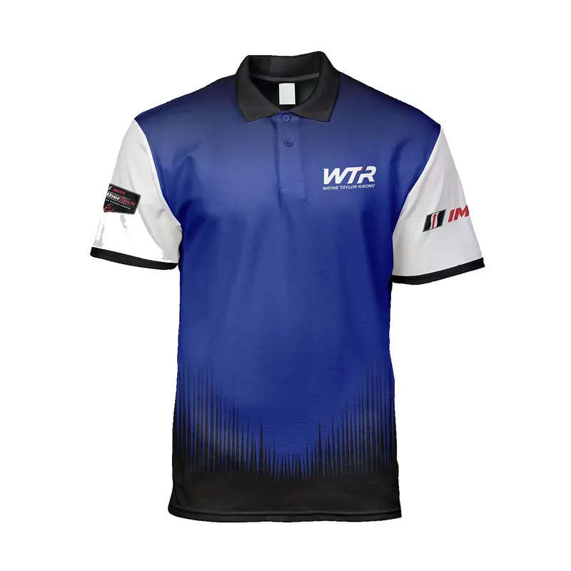 2026 Wayne Taylor Racing Team Polo - Blue