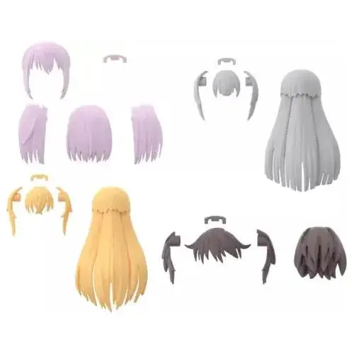 30MS HAIR STYLES  V4 4PK