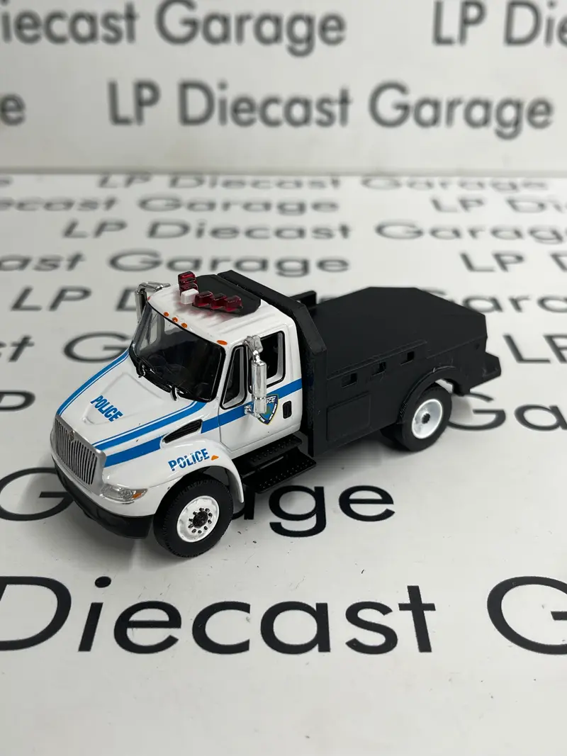3D Printed Customs Black Flatbed Fits Greenlight International Durastar 1