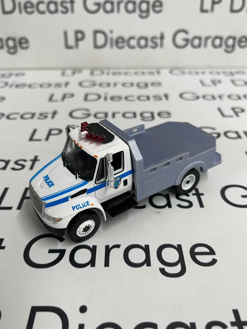 3D Printed Customs Silver Flatbed Fits Greenlight International Durastar 1