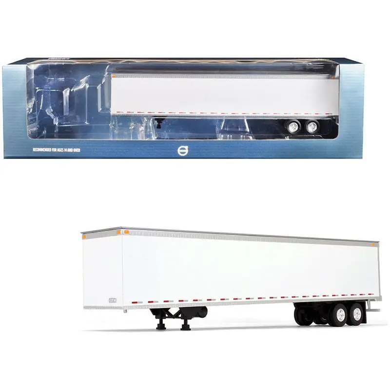 53' Trailer White 1/50 Diecast Model by First Gear