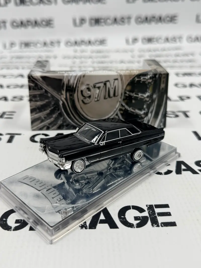 97M Custom Lowriders 1964 Cadillac Coupe Deville Black 1