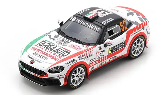 ABARTH 124 N.52 MONTE CARLO 2022 R.GOBBIN-F.GRIMALDI 1