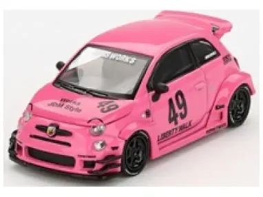 Abarth 595 LB-Works X Abas Works Pink 1