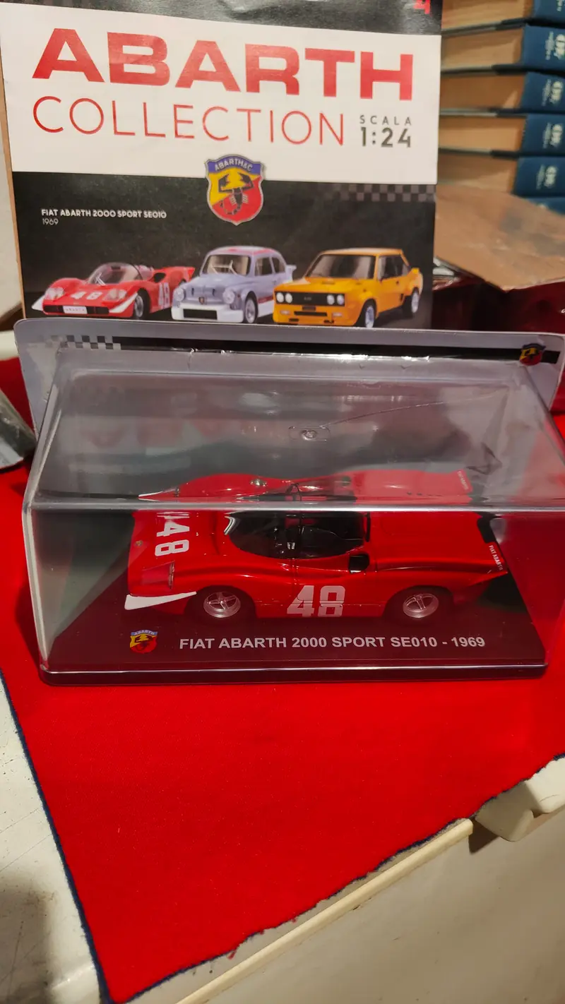 Abarth collection 4^ uscita Fiat Abarth 2000 sport se 010 del 1969