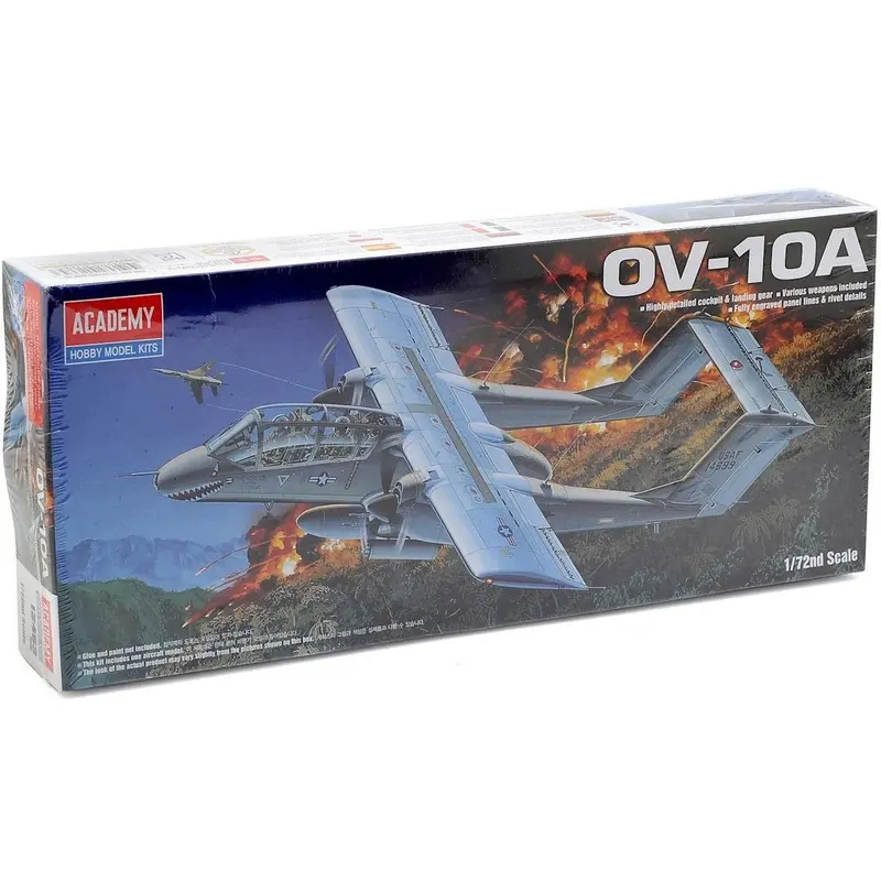 Academy 1/72 OV-10A Bronco Airplane Kit