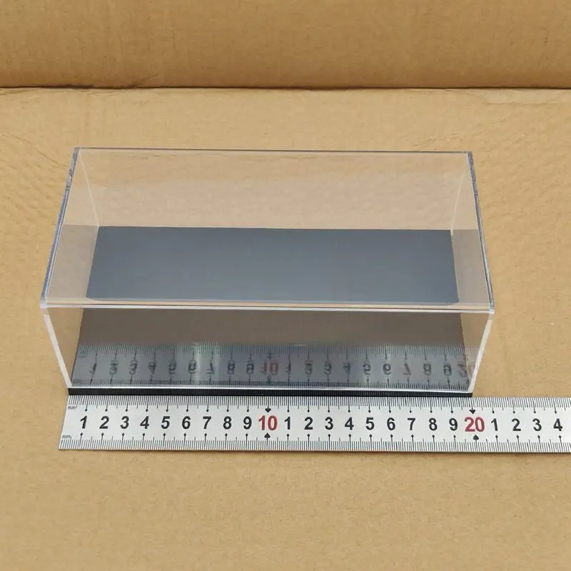 Acrylic Case Motorcycle Model Toys Car Display box Transparent Dustproof Storage Boxes Gifts 20cm