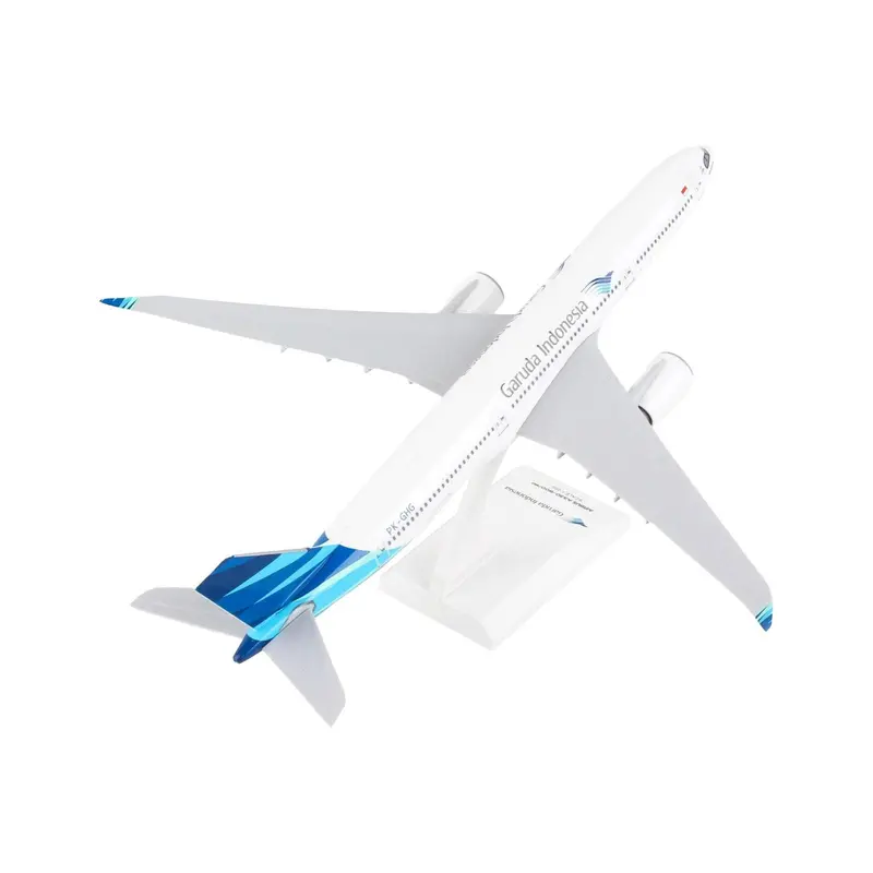 Airbus A330-900 Commercial Aircraft "Garuda Indonesia" (PK-GHG) White with Blue Tail (Snap-Fit) 1/200 Plastic Model by Skymarks