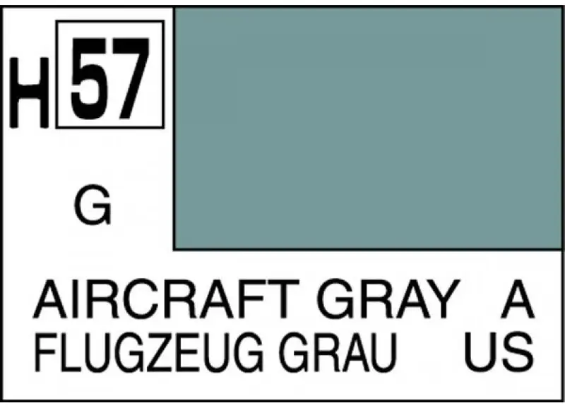 AIRCRAFT GRAY GLOSS ml 10 Pz.6 - Gunze - GU0057