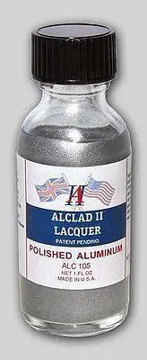 Alclad II ALC-105 Polished Aluminum Lacquer Paint 1oz